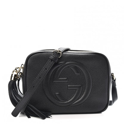 Gucci Pebbled Calfskin Small Soho Disco Bag Black 1 of 9