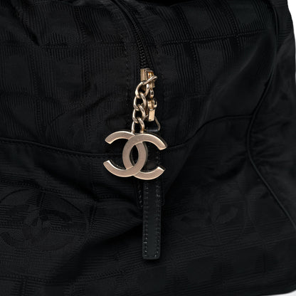 Chanel Nylon Large Travel Tote Black 8 of 13