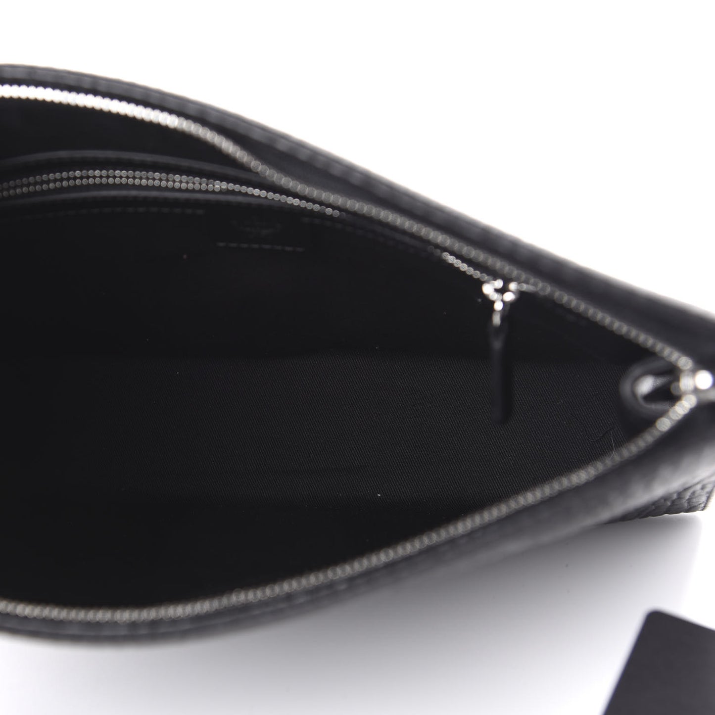 Visetos Medium Zip Pouch Black