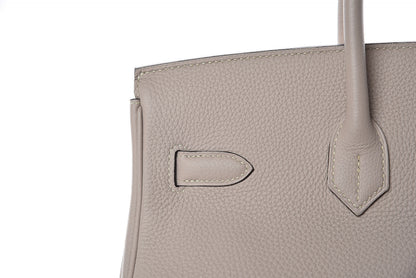 Hermes Togo Birkin 35 Gris Tourterelle 9 of 34