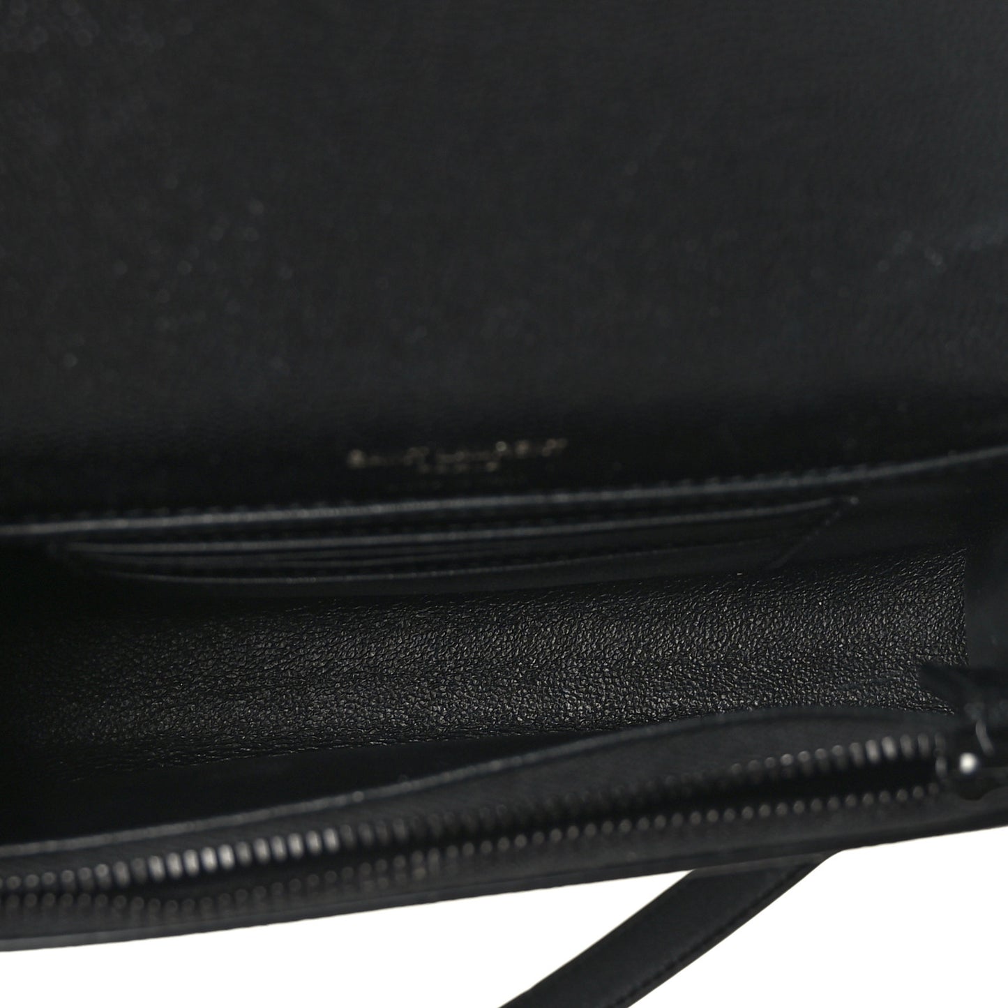 Grain De Poudre Monogram Kate Belt Bag Black
