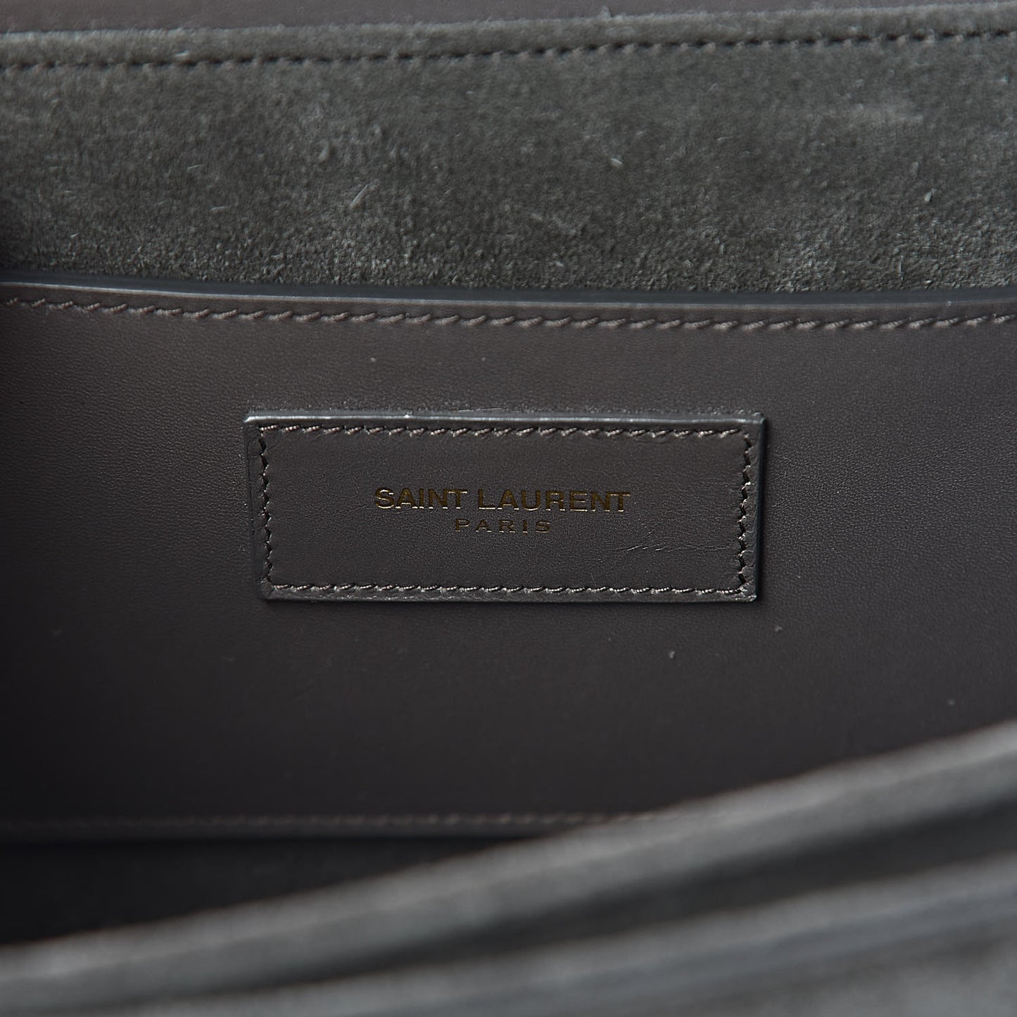 Suede Medium Classic Lulu Bag Earth
