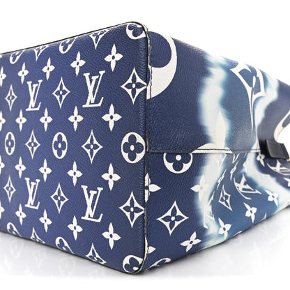 Louis Vuitton Monogram Escale Neonoe MM Blue 9 of 9