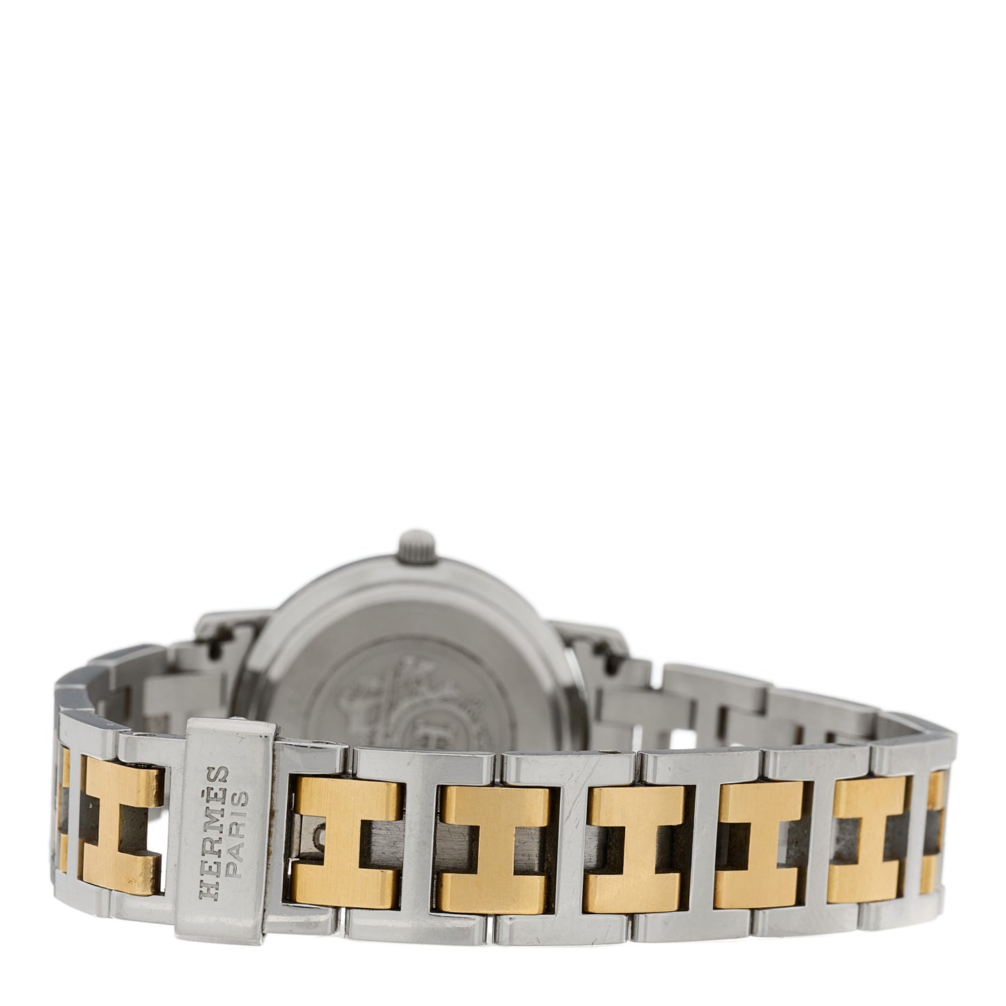 Stainless Steel 24mm Clipper Quartz Watch Gold