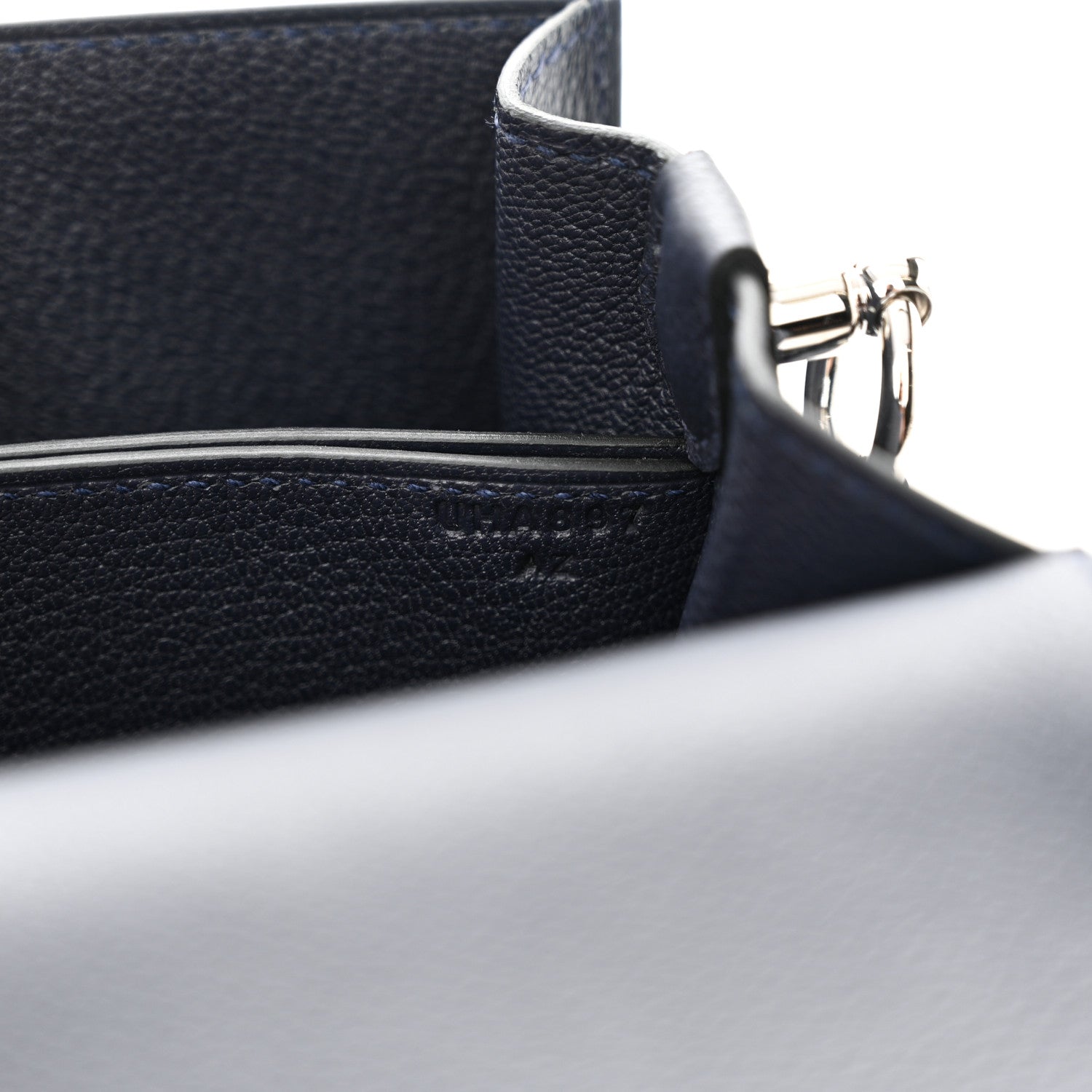 Hermes Evercolor Mini Sac Roulis Bleu Nuit 7 of 11