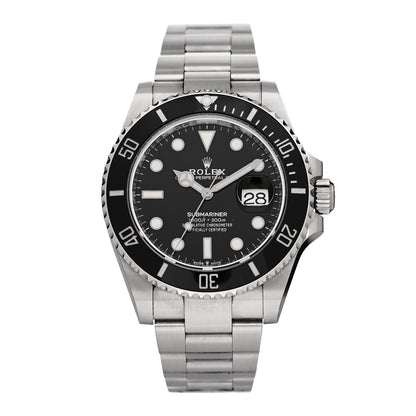 Rolex Stainless Steel 41mm Oyster Perpetual Submariner Date Watch Black 126610LN 1 of 5