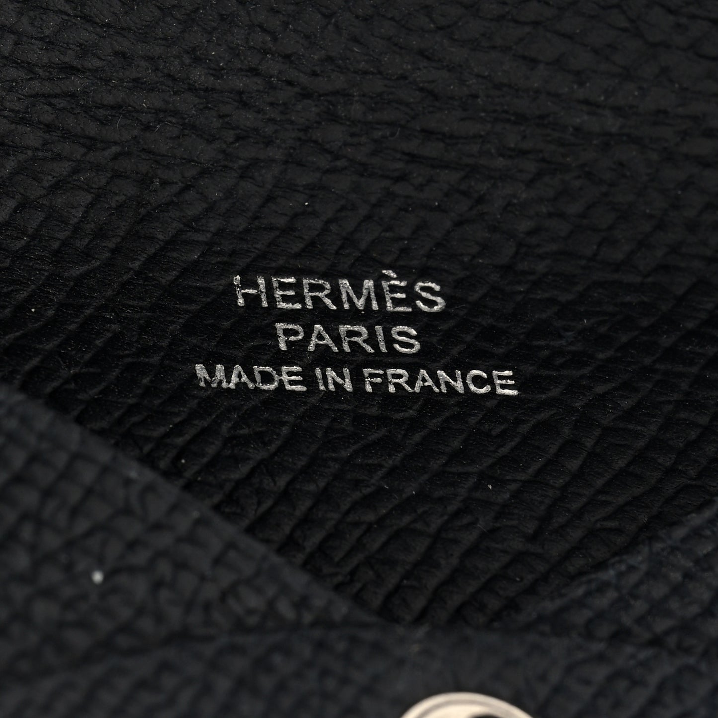 Epsom Calvi Card Case Black