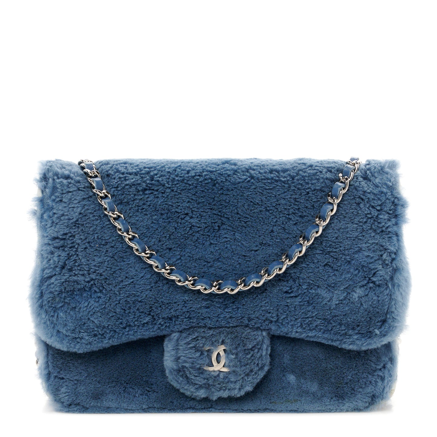 Rabbit Fur Wallet On Chain WOC Blue