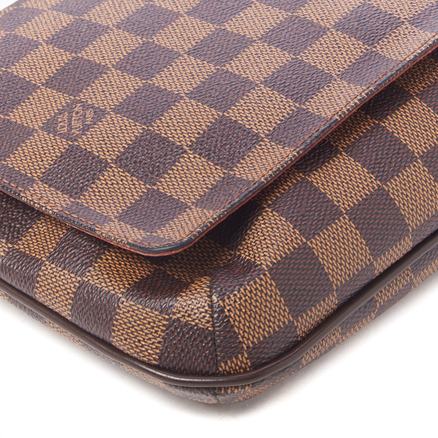 Damier Ebene Musette Tango Long Strap