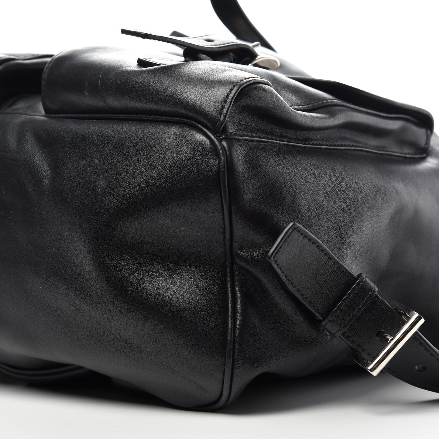 Calfskin Backpack Black