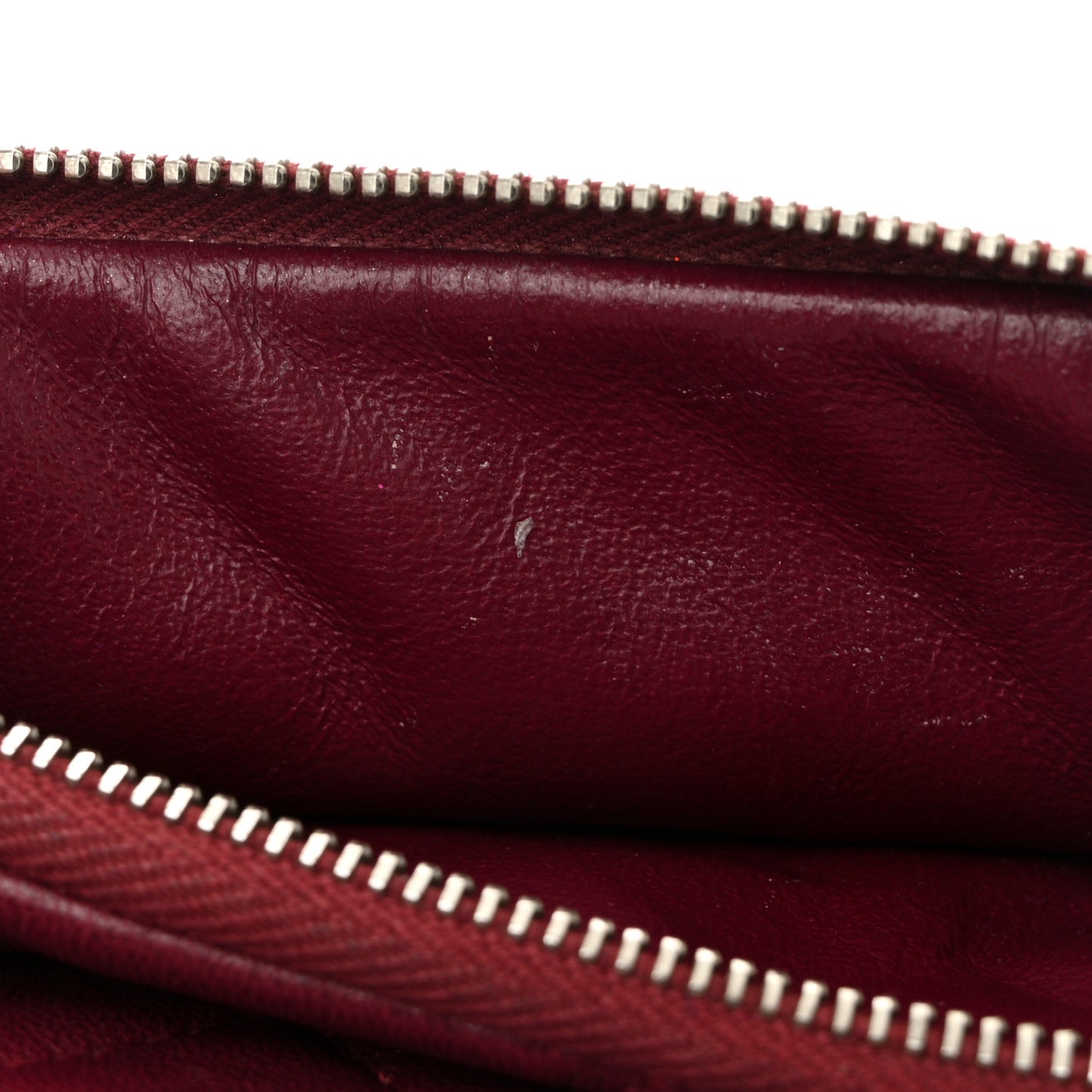 Lambskin Quilted Mini Mineral Nights Flap Crossbody Bag Dark Red