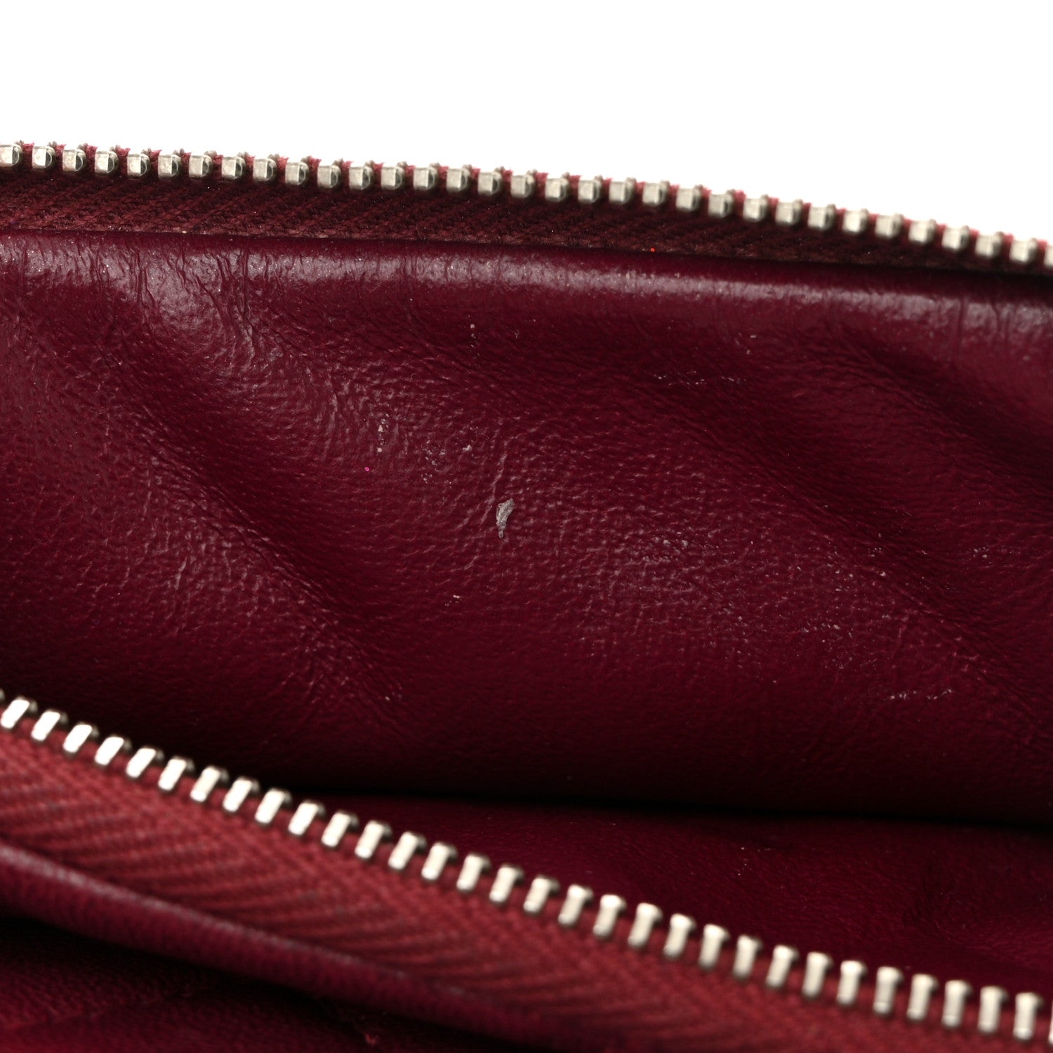 Chanel Lambskin Quilted Mini Mineral Nights Flap Crossbody Bag Dark Red 11 of 12