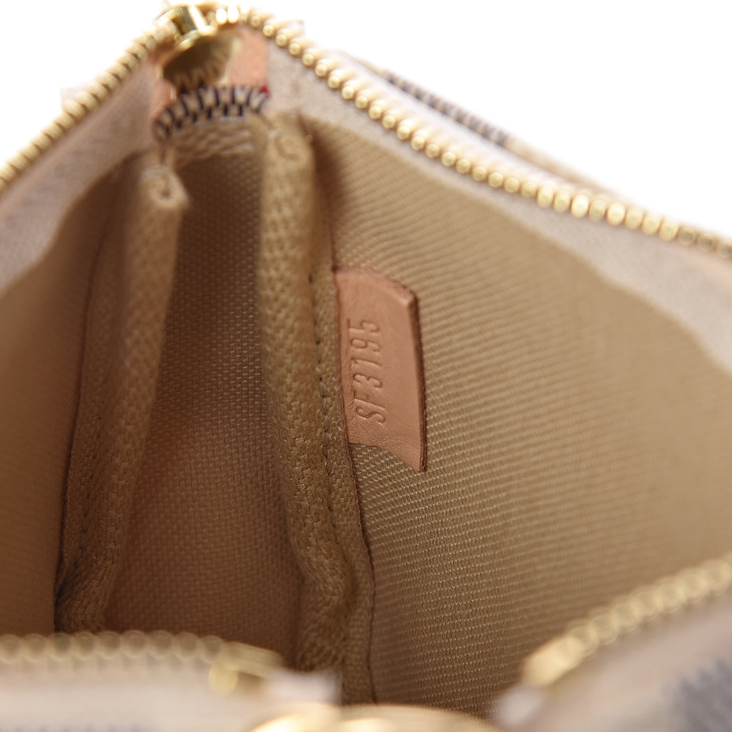 Louis Vuitton Damier Azur 2015 Christmas Animation Mini Pochette Accessories 7 of 10