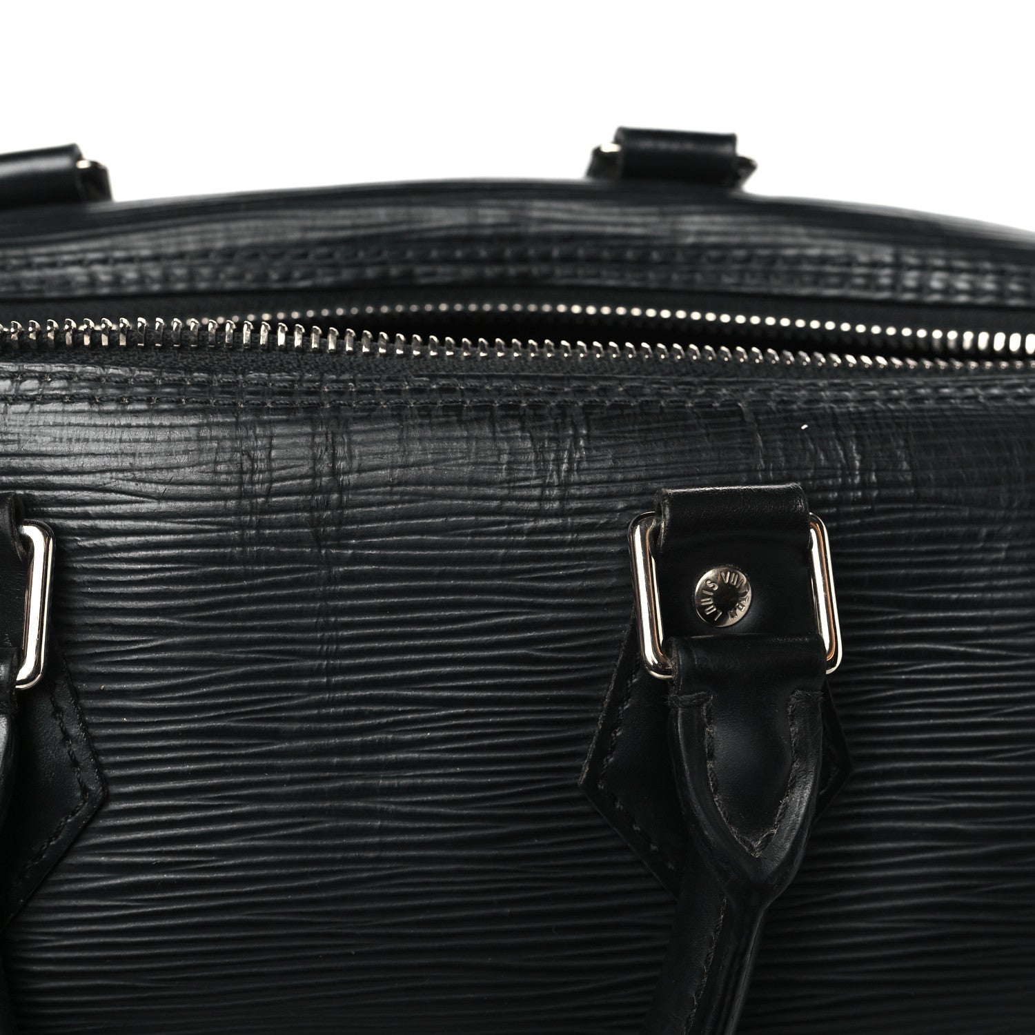 Louis Vuitton Epi Speedy 30 Black 10 of 12