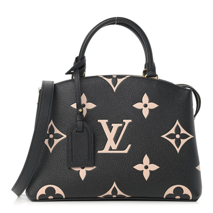 Louis Vuitton Empreinte Monogram Giant Grand Palais Black Beige 1 of 11
