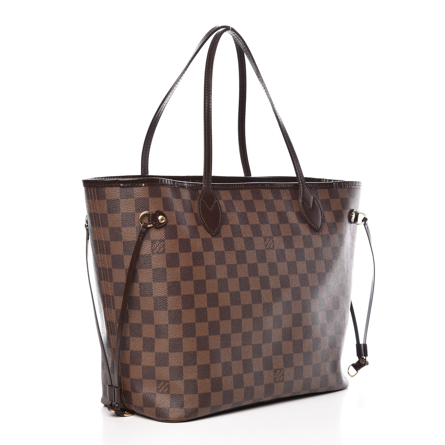 Louis Vuitton Damier Ebene Neverfull MM 3 of 10
