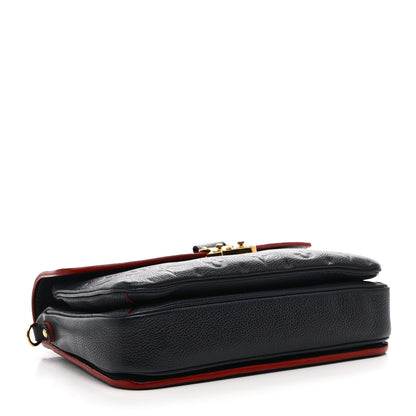 Louis Vuitton Empreinte Pochette Metis Marine Rouge 4 of 17