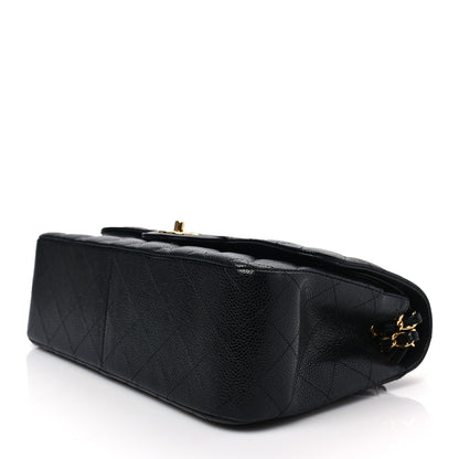 Chanel Caviar Quilted Jumbo Double Flap Black 8 of 8