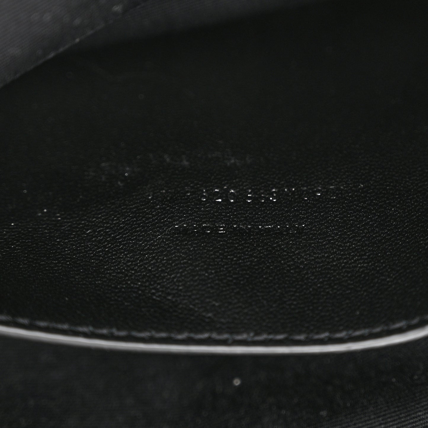 Grain De Poudre Medium West Hollywood Monogram Fold-Over Black