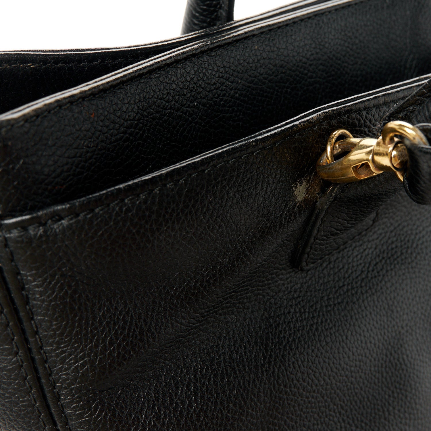 Chanel Caviar Cerf Executive Shopper Tote Black 18 of 18