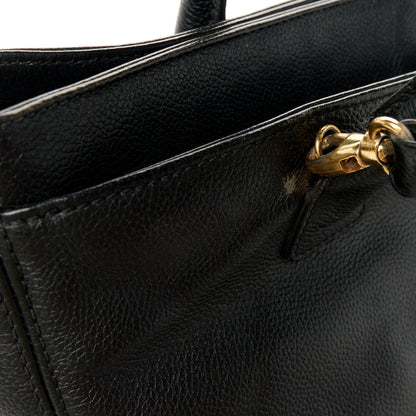 Chanel Caviar Cerf Executive Shopper Tote Black 18 of 18