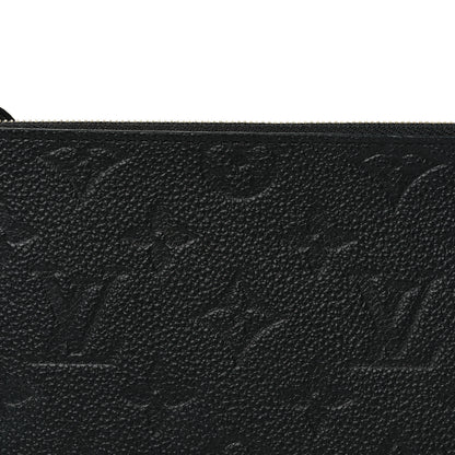 Louis Vuitton Empreinte Felicie Chain Wallet Zippered Insert Black 7 of 7