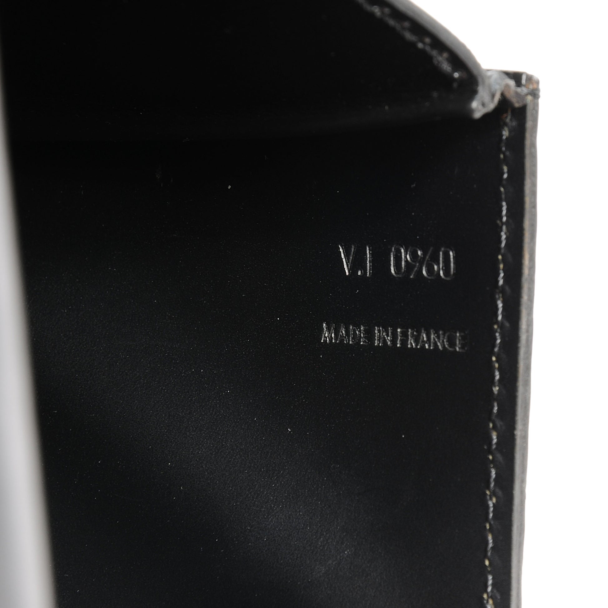 Louis Vuitton Epi Tilsitt Black 6 of 7