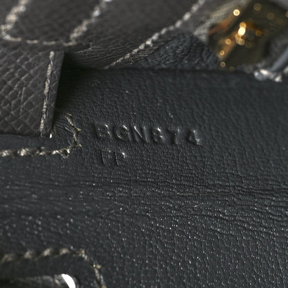 Hermes Epsom Kelly Sellier 25 Graphite 7 of 13