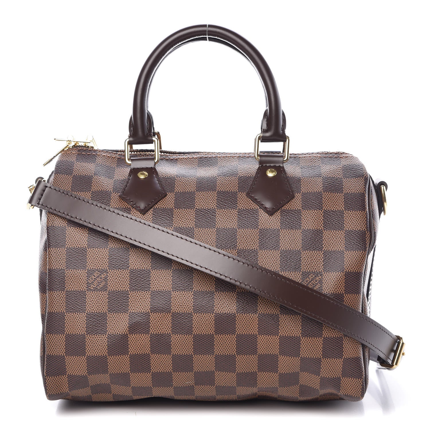 Louis Vuitton Damier Ebene Speedy Bandouliere 25 1 of 9