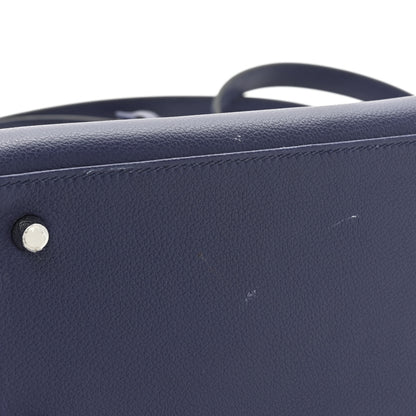 Hermes Evercolor Verso Kelly Retourne 28 Bleu Encre Mauve Sylvestre 11 of 13