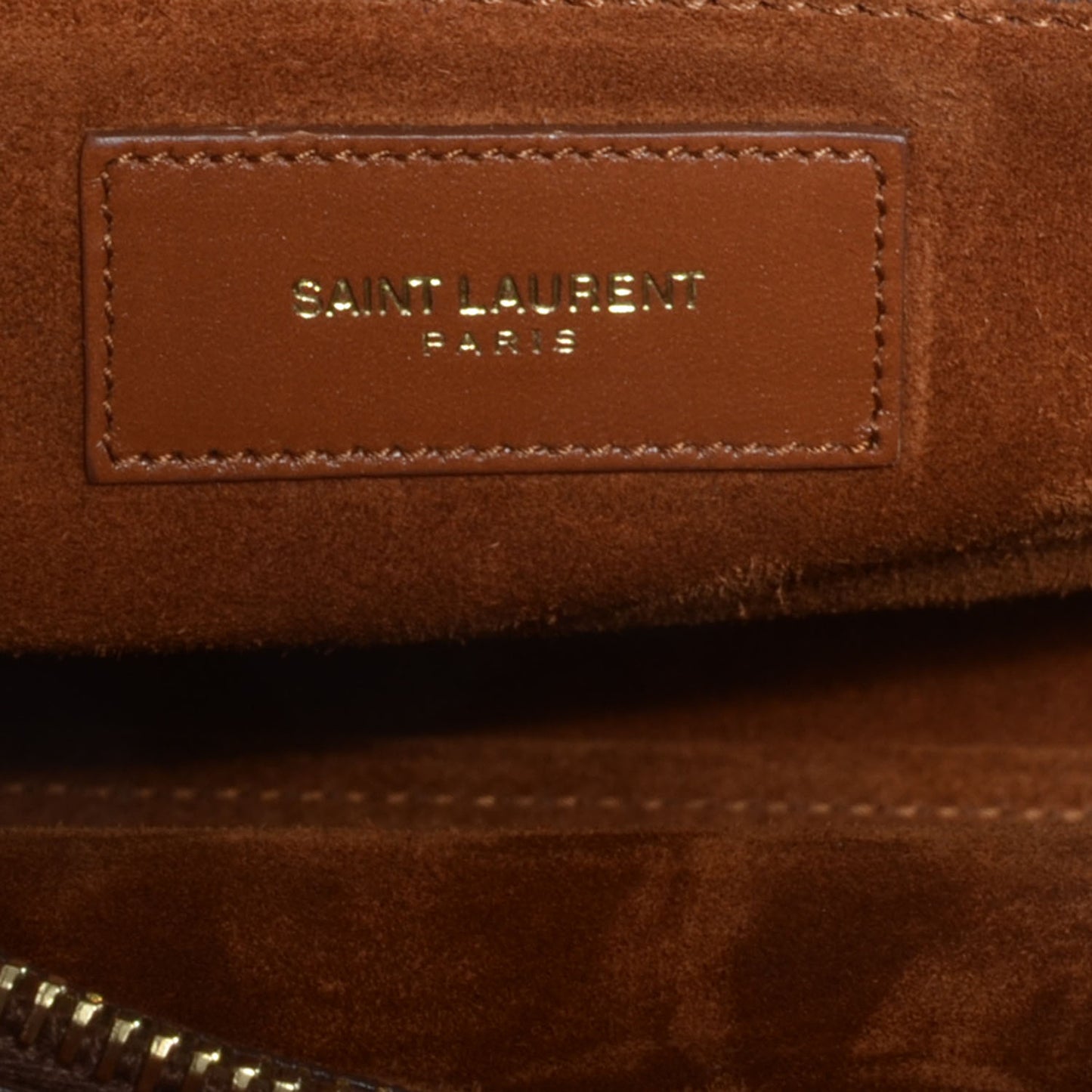 Calfskin Small Sac De Jour Carryall Dark Camel