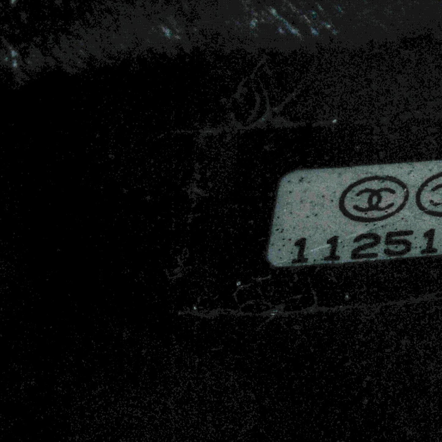 Alligator Jumbo Single Flap Navy Blue