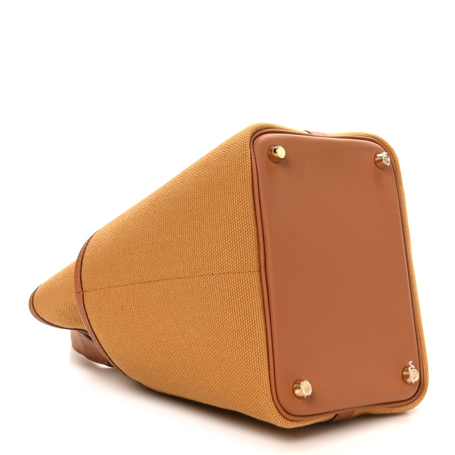 Hermes Toile Goeland Swift Cargo Picotin Lock 18 Desert Gold 4 of 10