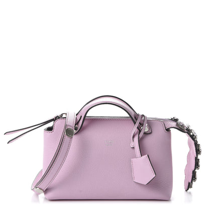 Fendi Vitello Dolce Crystal Croc Tail Mini By The Way Boston Bag Lavanda 1 of 11
