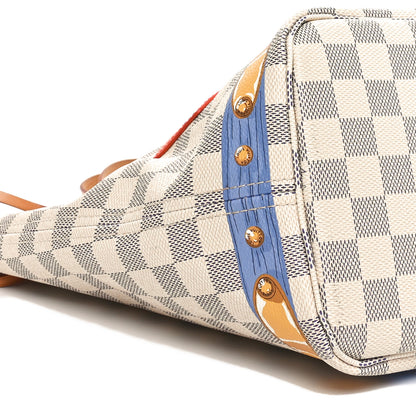 Louis Vuitton Damier Azur Summer Trunks Neo Neverfull MM 9 of 11