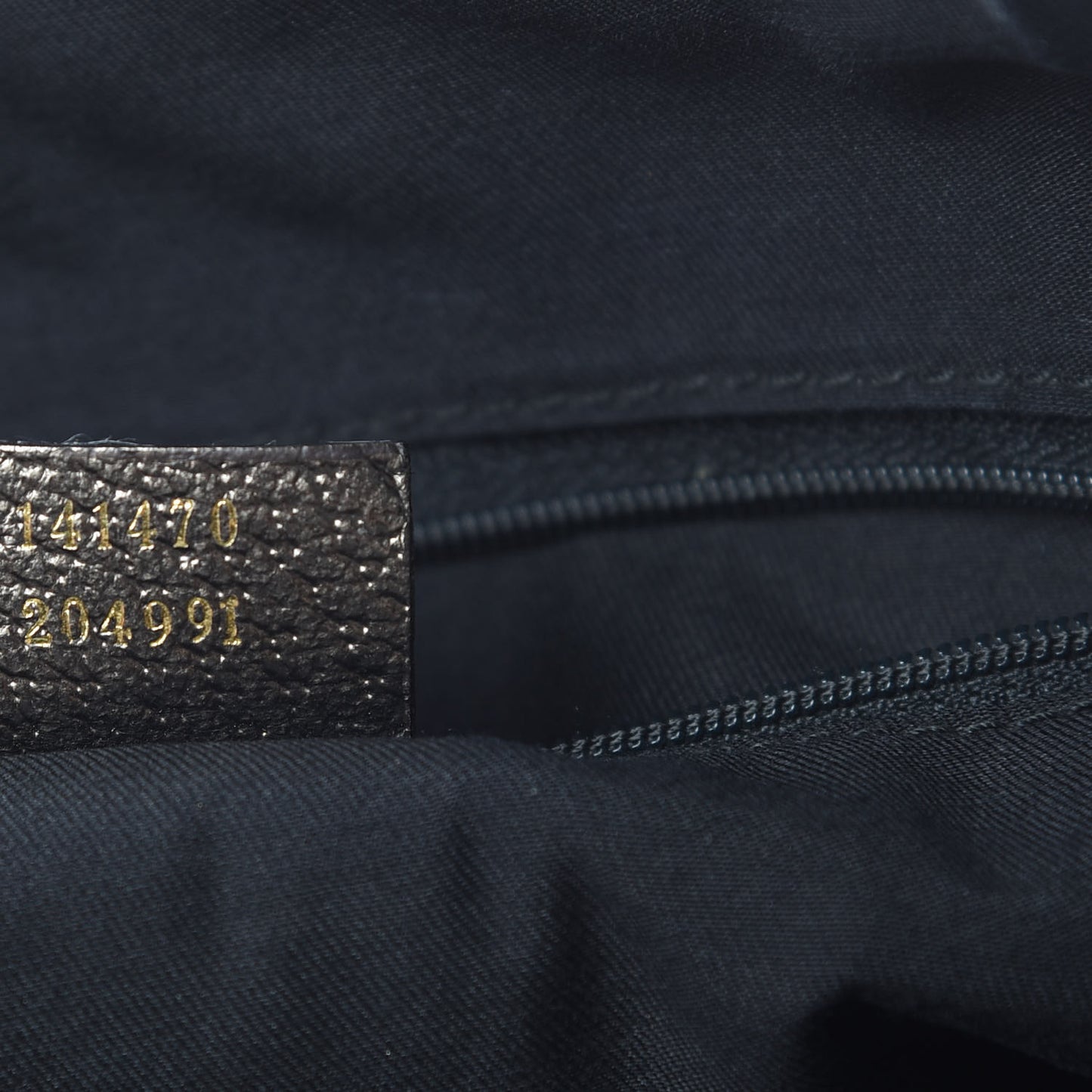 Monogram Medium Abbey Tote Dark Brown