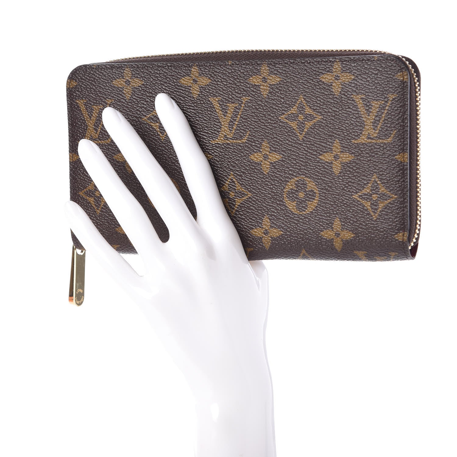Louis Vuitton Monogram Zippy Wallet Coquelicot 2 of 7
