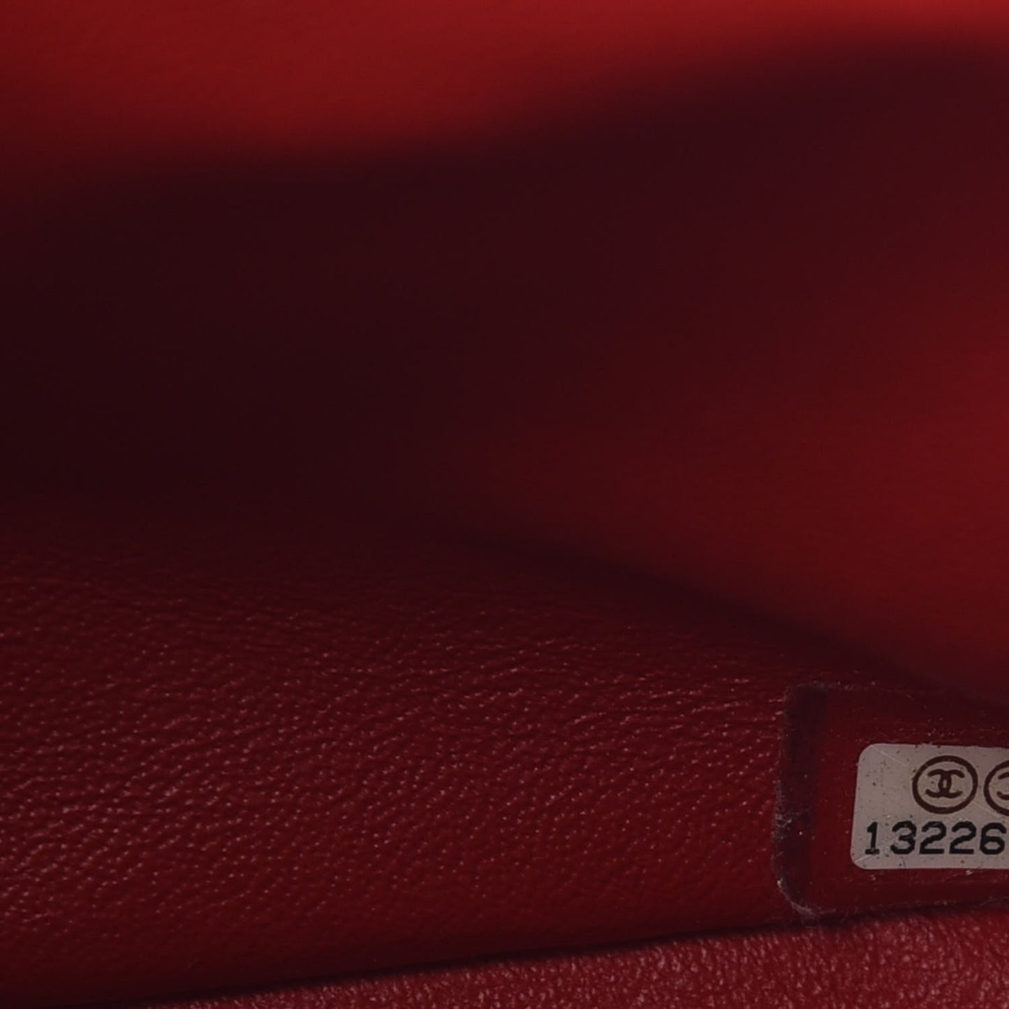 Caviar Quilted Jumbo Single Flap Red