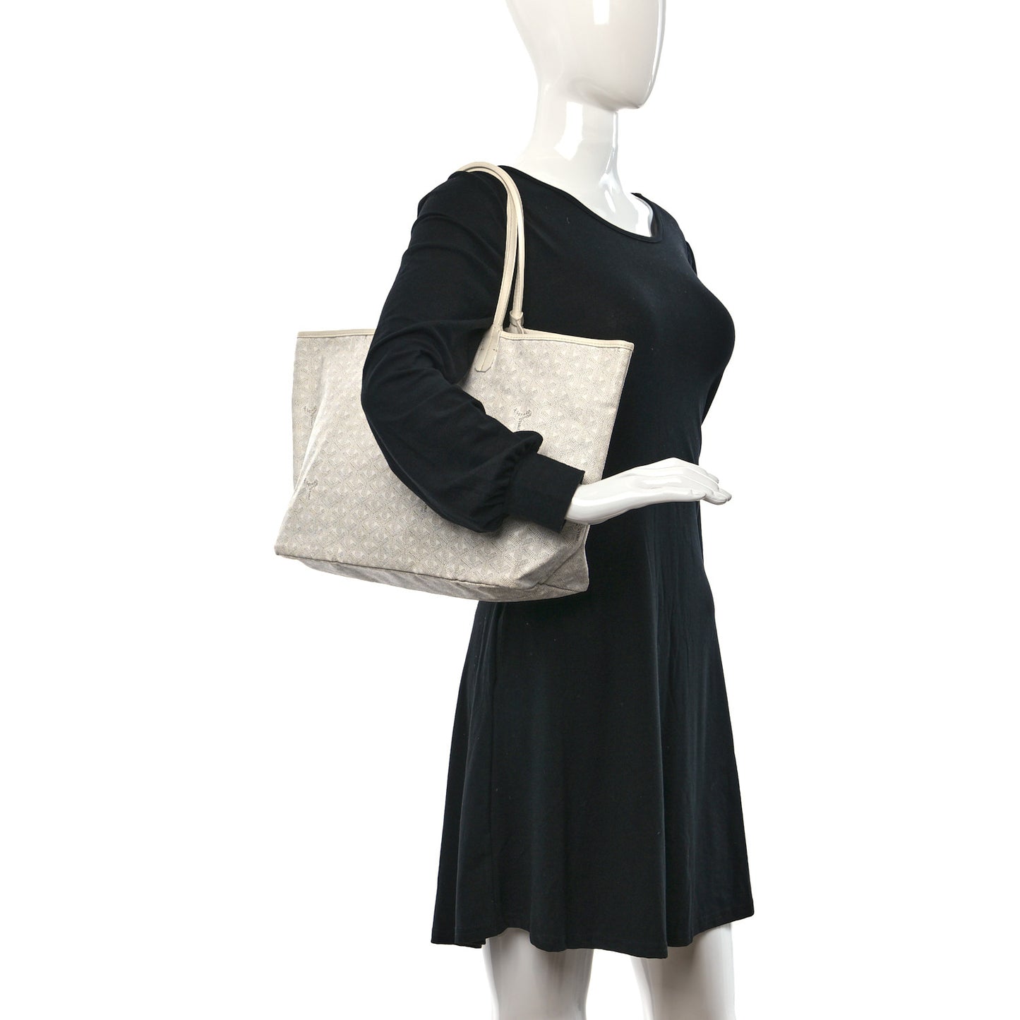 Goyardine Saint Louis PM White