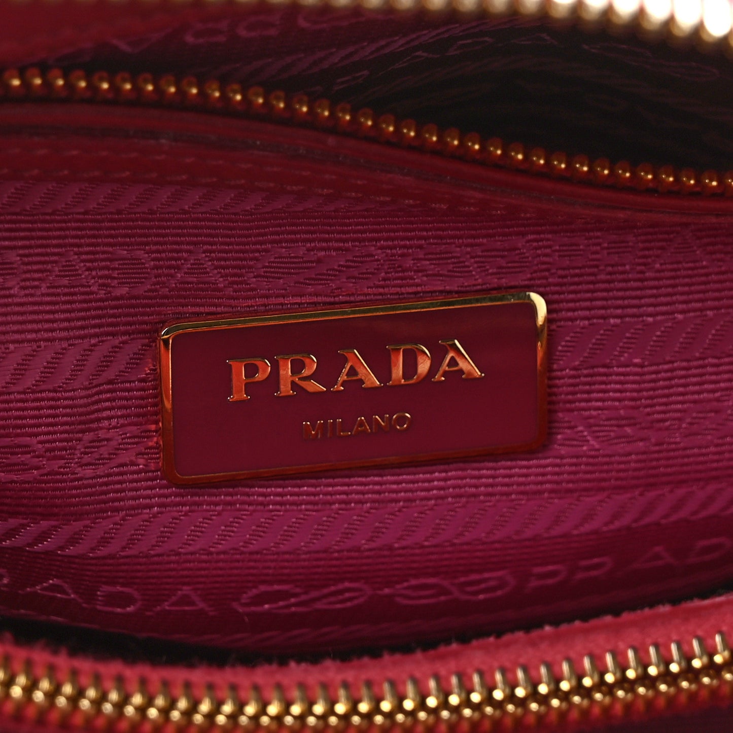 Saffiano Lux Small Promenade Tote Cerise