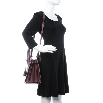 Saint Laurent Grained Calfskin Topstitch Small Classic Sac De Jour Rouge Legion 2 of 10