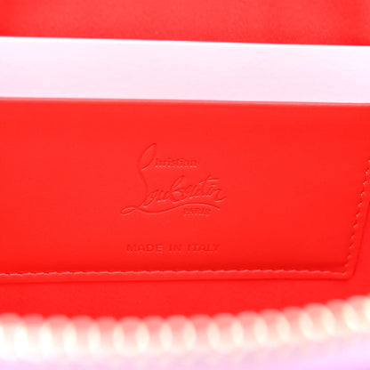 Christian Louboutin Calfskin Empire Loubila Pouch on Chain Lilac Smoke Rosy 9 of 10