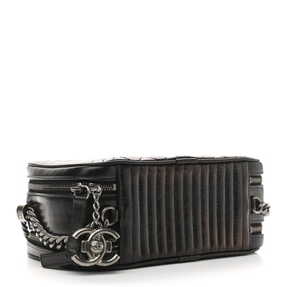 Chanel Lambskin Small Coco Boy Camera Case Black 4 of 11