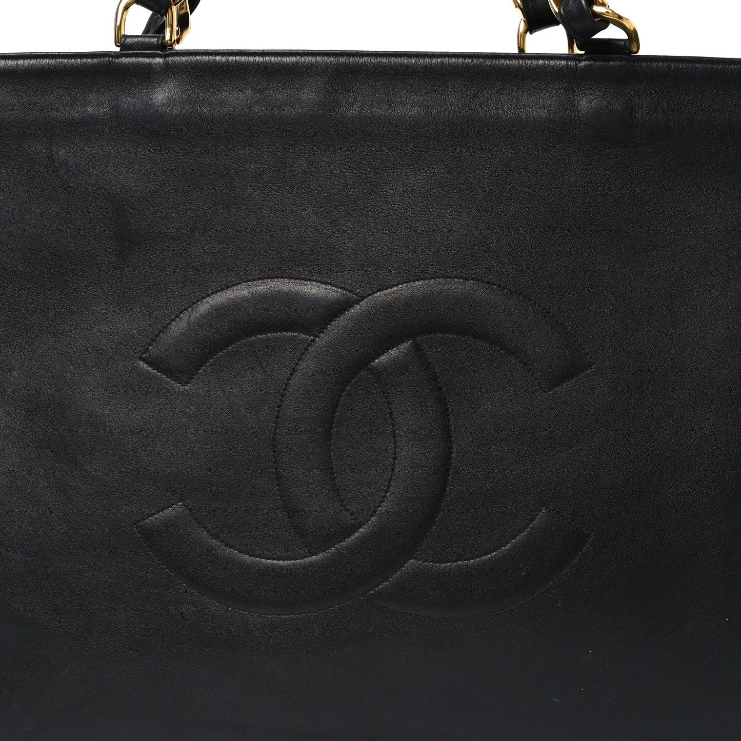 Lambskin CC Tote Black