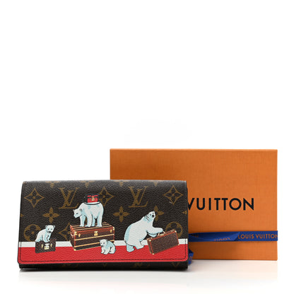 Louis Vuitton Monogram 2017 Christmas Animation Sarah Wallet 7 of 7