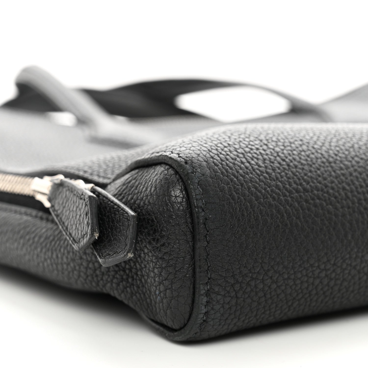 Hermes Togo Victoria Light Briefcase Black 8 of 10