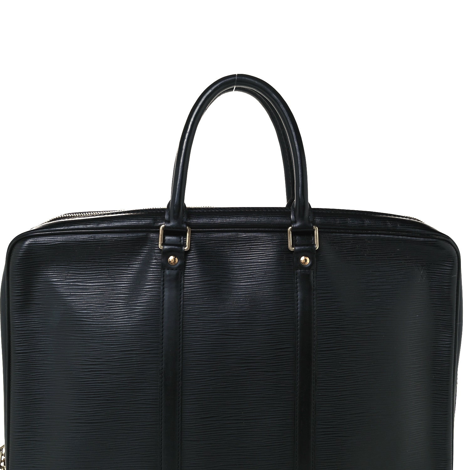 Louis Vuitton Epi Porte-Documents Voyage Briefcase Black 7 of 11