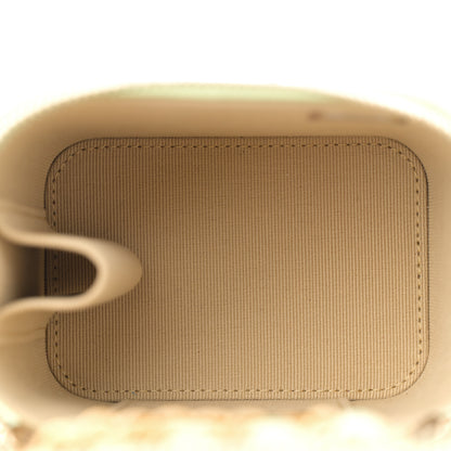 Chanel Lambskin Quilted Pearl Crush Mini Vanity Case With Chain Light Green 5 of 11