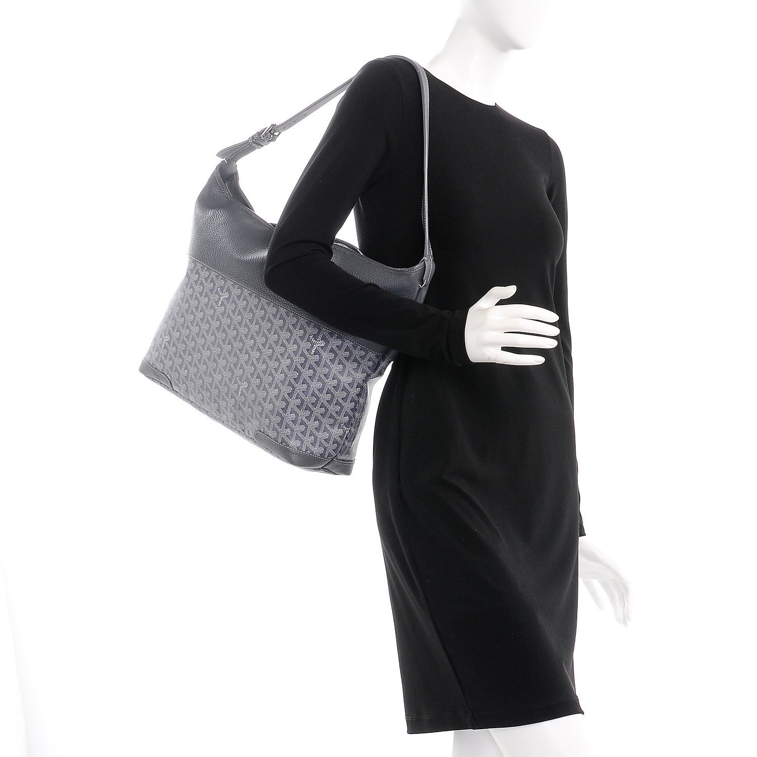 Goyard Goyardine Grenadines Hobo Grey 2 of 10