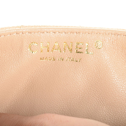 Chanel Caviar East West Flap Beige 8 of 10